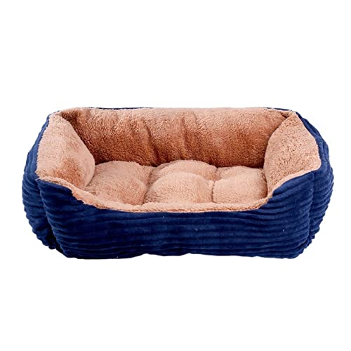 NADCFN Katzenbett Bett für Hund, Katze, Zwinger, mittelgroß, klein, Hundesofa, Kissen, Hundebett, Haus, Heimtierbedarf Hundematte(Cat Dog Bed 03,M (58X45X14CM)) von NADCFN