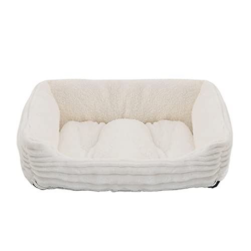 NADCFN Katzenbett Bett für Hund, Katze, Zwinger, mittelgroß, klein, Hundesofa, Kissen, Hundebett, Haus, Heimtierbedarf Hundematte(Cat Dog Bed 09,M (58X45X14CM)) von NADCFN