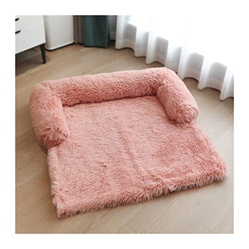 NADCFN Katzenbett Große Hundehausmatte für den Winter, warmes Katzenbett, waschbare Hundekissendecke Hundematte(Pink-ZJ,S) von NADCFN