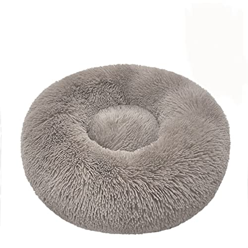 NADCFN Katzenbett Haustier Katzenbett Herbst Winter Bequemes Warmes Tiefschlafbett Für Mittelgroße Hunde Katzen Hundematte(M Brown,40cm) von NADCFN