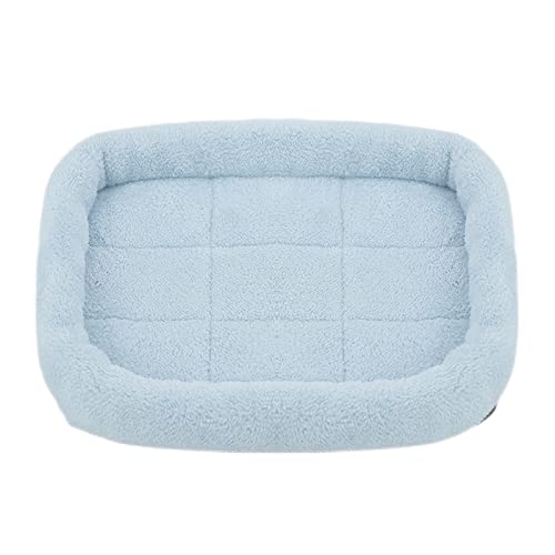 NADCFN Katzenbett Hundebett Matte Betten für Hunde Katze Haustier Schlaf Beruhigendes Pad Katze Hundebett Kissen Heimtierbedarf Hundematte(Dog Cushion E,M (60X45CM)) von NADCFN