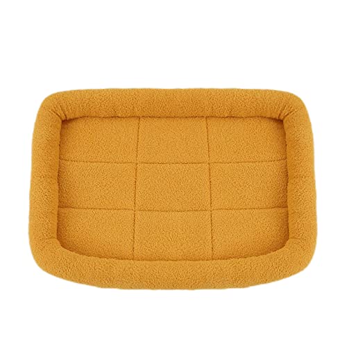 NADCFN Katzenbett Hundebett Matte Betten für Hunde Katze Haustier Schlaf Beruhigendes Pad Katze Hundebett Kissen Heimtierbedarf Hundematte(Dog Cushion I,M (60X45CM)) von NADCFN