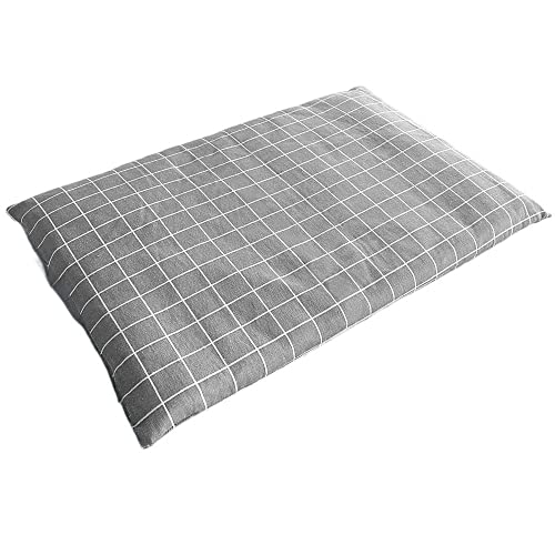 NADCFN Katzenbett Hundebettmatte Hundehütte Weiches Haustier Katzenbetten Decke Kissen Kleine Mittelgroße Hunde Hundematte(Gray,45x70cm) von NADCFN