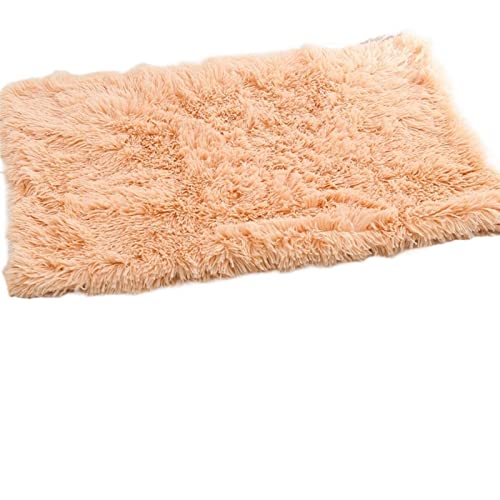 NADCFN Katzenbett Langes Plüsch-Hundebett, Sofakissen für große Hunde, Kissen, Decke, weiches Fleece, Welpenmatte Hundematte(1,XL(100x60x7cm)) von NADCFN