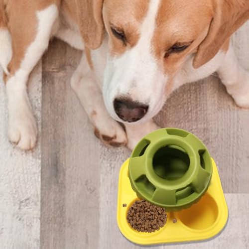 NAIYAN Hunde-Aktivitäts-Snack-Ball, Leckerli-Spender, Kauball für Hunde, befüllbarer Leckerli-Ball, ultra-interaktives Leckerli-Dosierspielzeug für Hunde, Zahnreinigungsspielzeug für Haustiere von NAIYAN