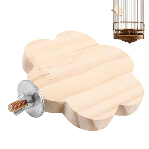 Sitzstangen aus Naturholz für Vögel, Papageienkäfig-Sitzstange für Vogelkäfig, Vogelsitzstange, Spielzeug, Spielplatz, Wellensittich, Sittichkäfig-Zubehör für Papageien, Wellensittiche von NAIYAN