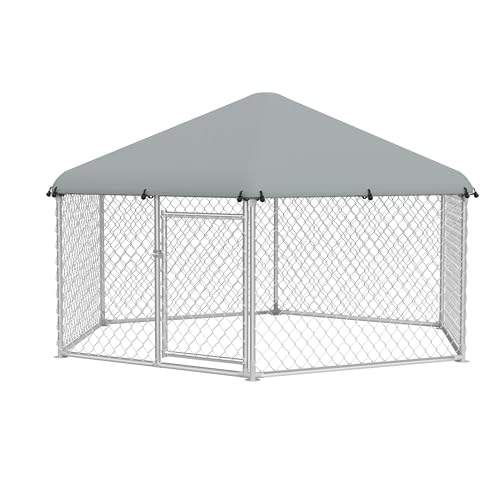 NAIZY Hühnerstall 280x250x165 cm Groß Hühnergehege mit Sonnenschutz Dach & Tür Hühner Freigehege Hühnerhaus Outdoor & Indoor Hühnerkäfig Geflügelstall, Fünfeckig NAIZY Hühnerstall 280x250x165 cm Groß Hühnergehege mit Sonnenschutz Dach & Tür Hühner Freigehege Hühnerhaus Outdoor & Indoor Hühnerkäfig Geflügelstall, Fünfeckig von NAIZY