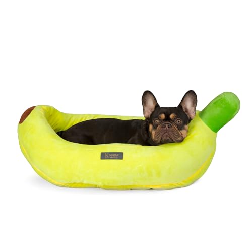 NANDOG Insta Fun Specialty Hunde- und Katzenbett-Kollektion (Banana, Prive 45,7 cm) von NANDOG