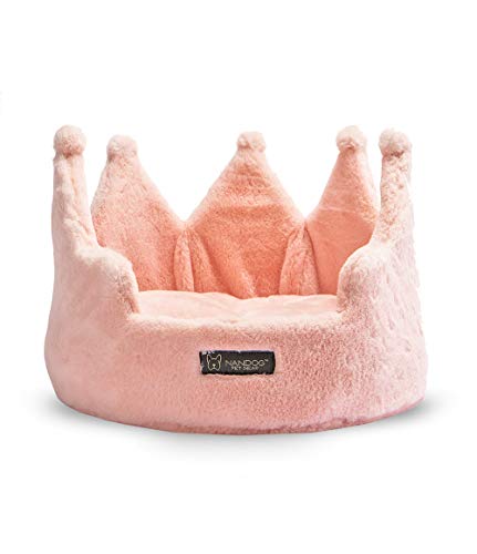 NANDOG Specialty Cloud Crown Haustierbett, Blush von NANDOG