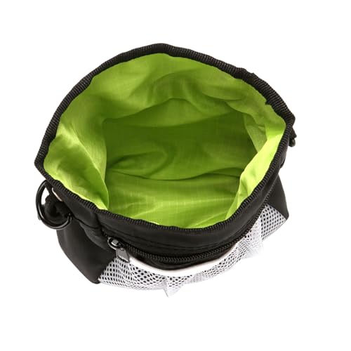 NATEFEMIN Hundeleckerli-Tasche aus Segeltuch, tragbare Trainingstasche für Hunde zum Tragen von Spielzeug für Haustiertraining als Hundetraining und Verhalten von NATEFEMIN