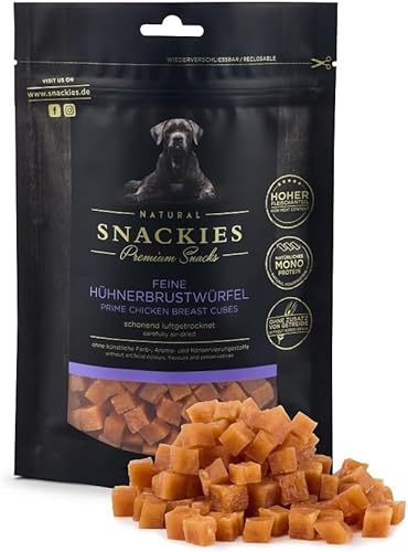 SNACKIES 16er-Pack (à 80g) Premium Snacks für Hunde, von NATURAL SNACKIES Premium Snacks