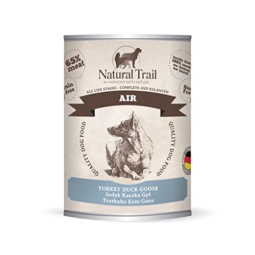 5x800g + 800g GRATIS Natural Trail Air Nassfutter Getreidefrei Hundefutter von NATURAL TRAIL