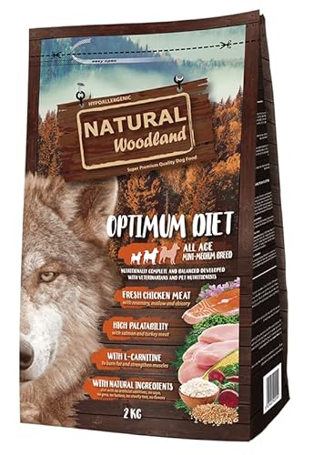 Natural Woodland Optimum Mini / Medium Breed Diet-2 KG von Natural Greatness