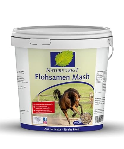 Nature´s Best Flohsamen Mash, 7,5 kg unterstützt den Darm von Nature's Best