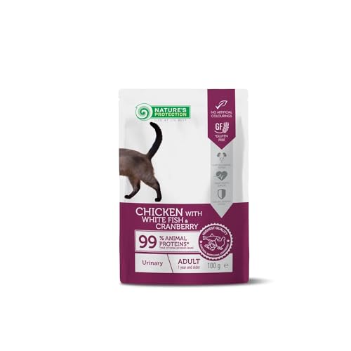 Natures P Cat STERILISED mit Truthahn und Blaubeeren, Beutel 100 g von NATURE'S P