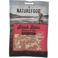 NATUREFOOD Steak Bites 3x100g Lachs von NATUREFOOD