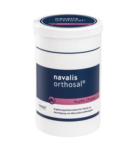 navalis orthosal Kupfer | 1 kg | Ergänzungsfuttermittel für Pferde | Kann bei der Beseitigung von Mikronährstoffmängeln unterstützend Sein von NAVALIS Nutraceuticals