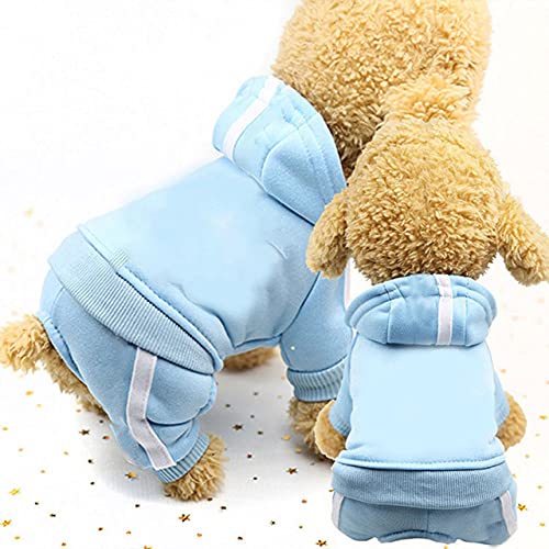 Frühling Haustier Hundebekleidung für Hunde Overalls Haustier Overall Welpen Katze Kleidung für Hundemantel Dicke Haustiere Hundebekleidung,3,XXL 6,8KG von NC