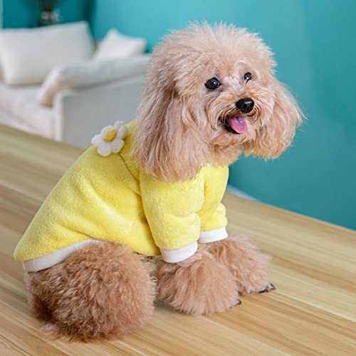 Herbst-Winter-weiche Fleece-Hunde-Kapuzenpullis Haustier-Hundekleidung Welpen-Kätzchen-Haustier-Mäntel für kleine mittlere Hunde Katzen warme Jacke Haustier-Kleidung,Y,xs von NC