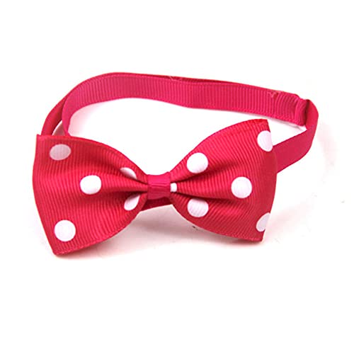 Hund Fliege Polka Dot Cartoon Einstellbare Multicolor Haustierhalsband Katze Fliege Foto Requisiten Hund Katze Heimtierbedarf Zubehör,06,China von NC