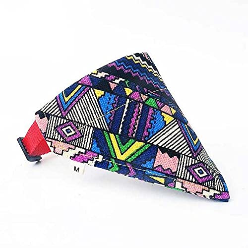 Katzenschal Dreieckige Schals Haustier Bandana Zubehör Produkt Hundehalsband Bandana Niedliche Bandanas Baumwolllätzchen Kragen,M,S von NC