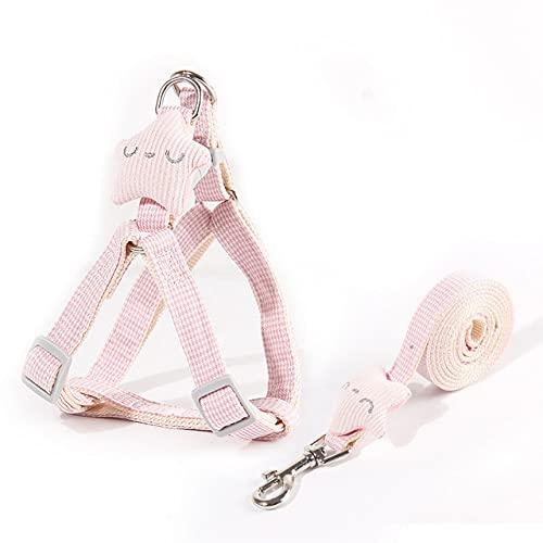 Leine für kleine und mittelgroße Hunde Leine für Hunde Hundehalsband personalisiertes Hundehalsband Katzenzubehör Haustier,Seestern rosa 1,2m,M von NC