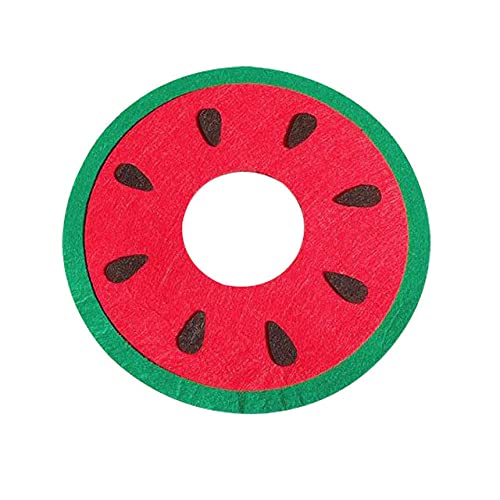 Pet Circle Collar Cat Sun Flower Handtuch Filz Tuch Katzenhalsband Recovery Sleeve,grün,L von NC