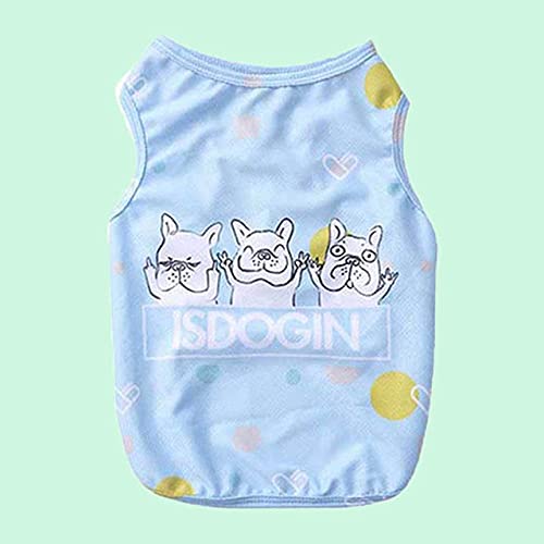 Sommer Cooling Dog Kleidung Fat Dog Weste Kleidung für Hunde Outdoor-Haustierbekleidung für Fat Dogs Cooling Kostüm,6,M Kleidung und Tasse von NC