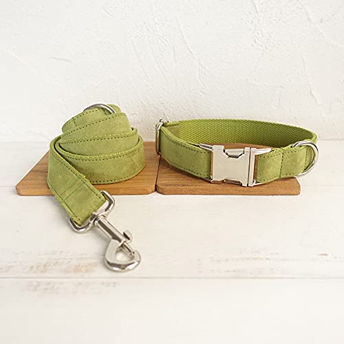 hundehalsband gelbgrün polysatin und Nylon hundehalsband oder Leine 5 größen,Hundehalsband leinenset,xs von NC