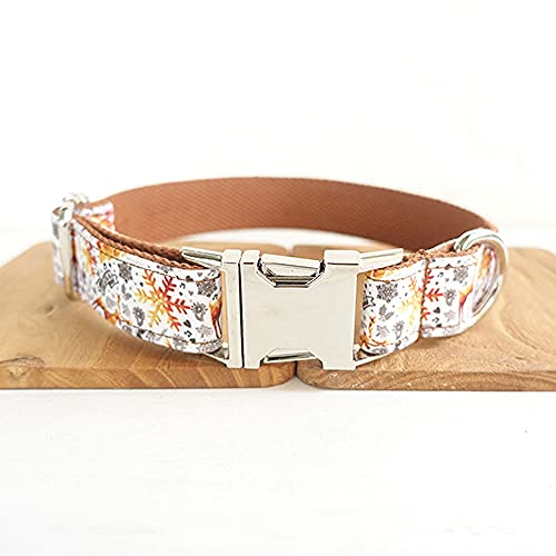 personalisiertes Halsband verstellbare Hundehalsbänder Leinen 5 Größen, Hundehalsband, XL von NC