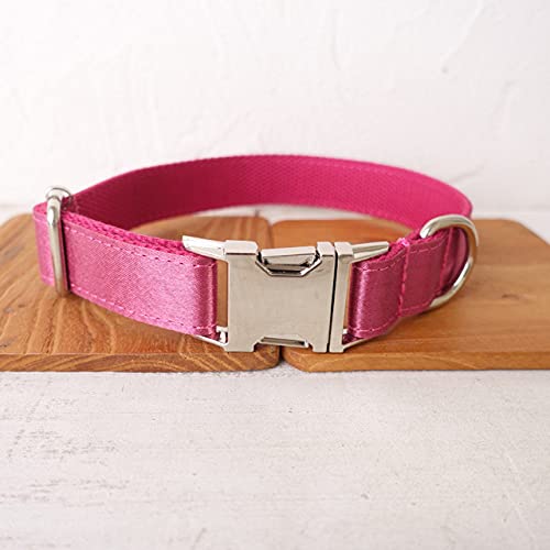 personalisiertes Hundehalsband Leine verstellbares Hundehalsband mit Namensschild 5 Größen, Hundehalsband, XL von NC