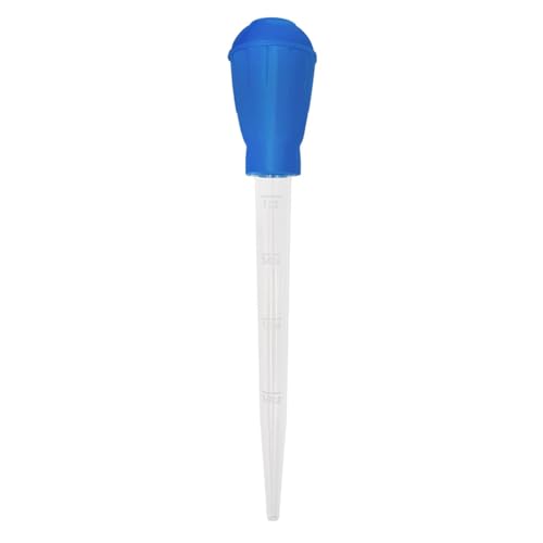 Fisch-Futterstation, 30 ml lange Spritze, Fisch-Futterstation, Fischfutter-Werkzeug, Fischwechsel-Flüssigkeitstropfer mit abnehmbarer Pumpe und Rohr, multifunktionale lange Pipette für Aquarium, von NEECS