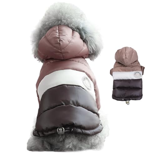 Hunde-Wintermantel, Wintermantel, Fleece-gefüttert mit extra Wärme, wasserdichte und reflektierende Hundejacke, für kaltes Wetter, bietet Schutz und bei Winterspaziergängen und von NEECS