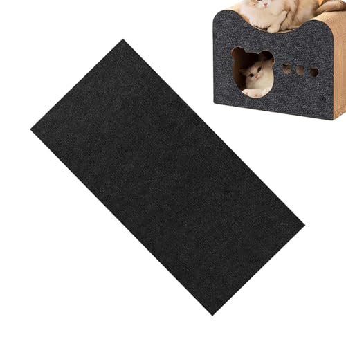 Katzenkratzmatte - Katzenkratzpads, Katzenkratzteppich | Klebe Katzenkratzteppich Katze Kratzcouch Schutz, Trimmbar Katzenbaum Teppich Boden Kratzmatte für Katzenregale Bäume Sofas von NEECS