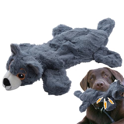 NEECS Doggie Toys | Quietschendes Hundekauspielzeug | Weich und tragbar Quietschendes Hundekauspielzeug für Welpen und Katze, Plüsch-Hundespielzeug für kleine und mittelgroße Haustiere von NEECS