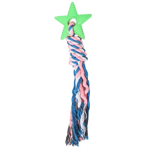 NEECS Pet Rope Toy Star Puppy Toy Portable Dog Interactive Tething Rope Toy for Puppy Dog Small Cat and Pet von NEECS