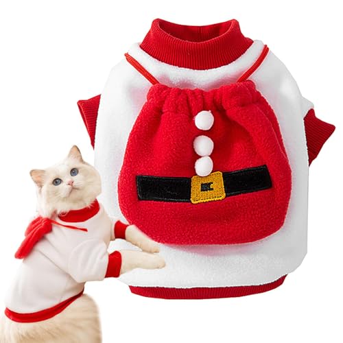 Weihnachtsmannanzug für Hunde, Weihnachtsmann-Poten-Bekleidung, Rentier-Hundekleidung mit Haustier-Weihnachtskleidung, Hunde-Einteiler für ultimativen Komfort, warme und stilvolle Haustiere, alle von NEECS