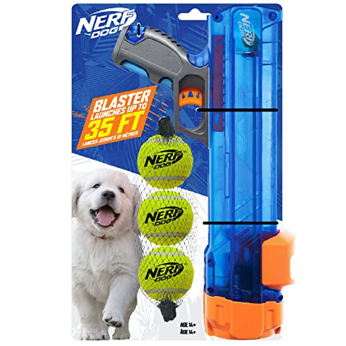 NERF Dog Tennisball Blaster Hundespielzeug (Die Verpackung kann variieren) von Nerf Dog