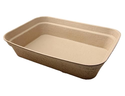 NESPIQ Katzentoilette Für Katzen Papier Einweg-Katzentoiletten Haustiertoilette Haustiersandkastenbehälter Offene Katzentoiletten Katzenklo Für Katzen(4pcs) von NESPIQ