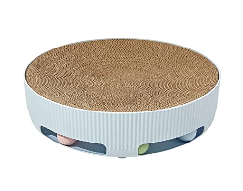 NESPIQ Kratzbrett Katzen Cat Scratcher Karton, Langlebig, Wiederverwendbar, Katzen-Kratzunterlage Für Indoor-Katzen, Sofa, Katzenkratzbaum Katzenkratzbretter(Blue) von NESPIQ