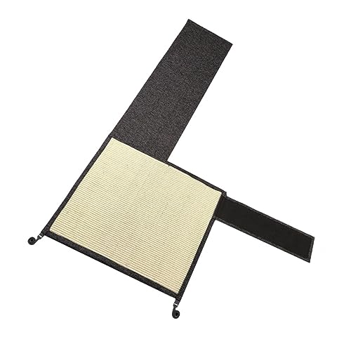 NESTINGHO 1Stk Katzenkratz Sofakissen Beste kratzunterlage für Katzen Schleifklauen mat Katze Spielmatte sisal kratzbrett katzenkratzmatte Kratzbrett für Katzen Haustier Spielzeug Dark Grey von NESTINGHO