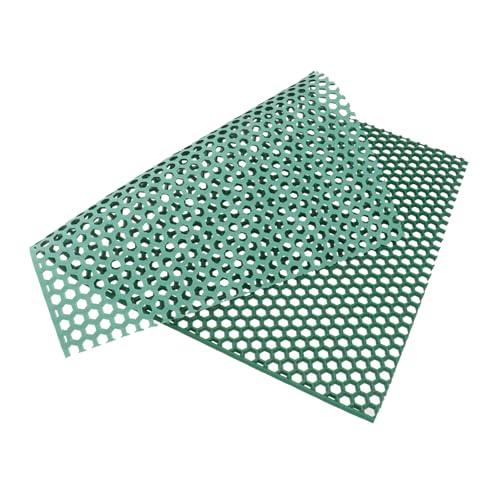 NESTINGHO 1Stk hundebox pad Kaninchenmatten für Käfige Hasenkäfige Hamsterkäfige Hundekäfigmatte Käfigbodenmatte Haustierkäfigunterlage Ablaufkissen für Haustierkäfige PVC-Material Green von NESTINGHO