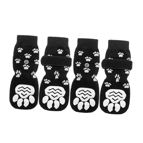 NESTINGHO 2 Paar Winter-baumwollsocken Für Hunde, Schöne Hundesocken Aus Baumwolle (m) von NESTINGHO