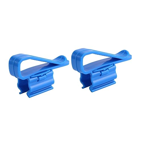 NESTINGHO 2st Clip Für Wasserrohre Aquarium-Clips Schlauchschelle Aquarienfilter-schlauchklemme Schlauchhalterclip Röhrenhalter Für Aquarien Befestigungsklemme Für Aquarienpumpe Blue von NESTINGHO