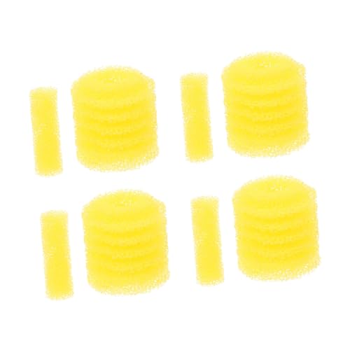 NESTINGHO 5st Die Filterkartusche Aquariumschwamm Teichfilter Filtro para Pecera Tank Wasserfilter Filtermedienschwamm Schwammfilter Für Betta Filter Für Aquarien Filterschwamm Yellow von NESTINGHO