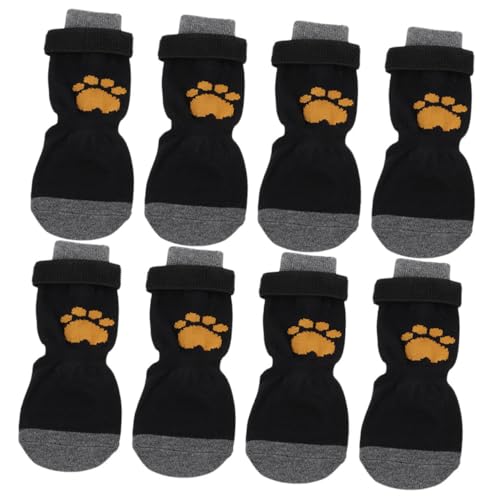 NESTINGHO 8st Haustier Hund Socken Wiederverwendbare Pfotenschützer Tragbare Socken Für Haustiere Kompakte Haustiersocken Kompakte Hundesocken Austauschbare Haustiersocken Baumwolle von NESTINGHO