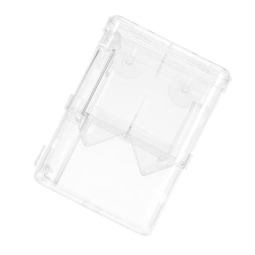 NESTINGHO Box Aquarium Brutkasten Aquarium Garnelenkäfig Aquarium Fischbrutkasten Artemia Brüterei Garnelentank Garnelenzuchtschutz Zuchtisolator Transparente Abs von NESTINGHO