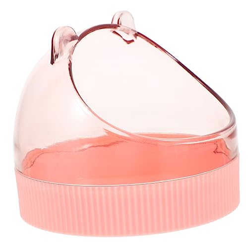 NESTINGHO Futternapf Für Kleintiere Wassernapf Für Kaninchen Igel Essen Wassernapf Für Hamster Im Haushalt Futternapf Für Ratten Kaninchenfutter Hase Wassernapf Rattenzubehör Acryl Rosa von NESTINGHO