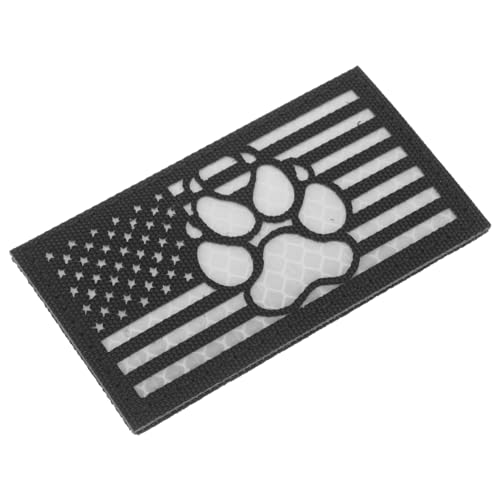 NESTINGHO Geschirr Patch Hunde Patch Für Weste Nylon Hunde Patch Hunde Weste Patch Haustier Weste Patch Bestickter Patch Für Hundegeschirr Bestickter Patch Für Trainingsgeschirr von NESTINGHO