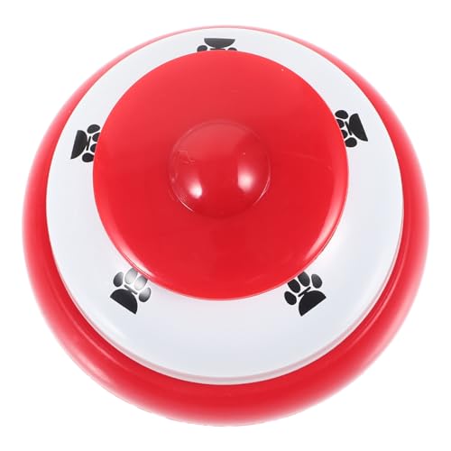 NESTINGHO Haustier Glocke Hunde Training hundetraining Hunde erziehung Training für Haustiere Haustiertraining Katzentrainingsglocken Glocke für Hundefutter Haustierglocken Plastik von NESTINGHO